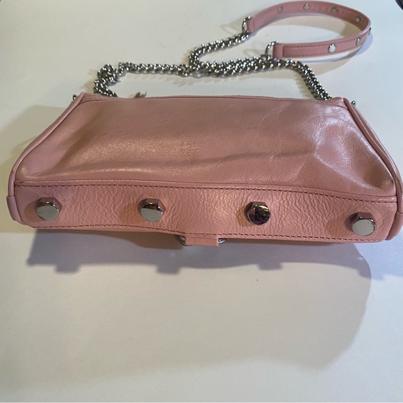 Rebecca Minkoff Mini Mac GUC see pics for wear on bottom corners, inside clean - Picture 8 of 16